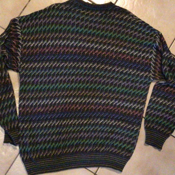 Equalibrio Italian made men's sweater M - Picture 2 of 2